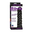 Vac-U-Lock CodeBlack Raging Hard-Ons Dong - 8.00 inch