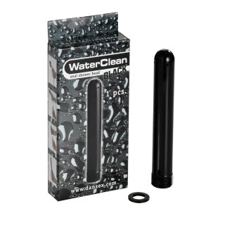 Anal Shower Nozzle Black Plastic