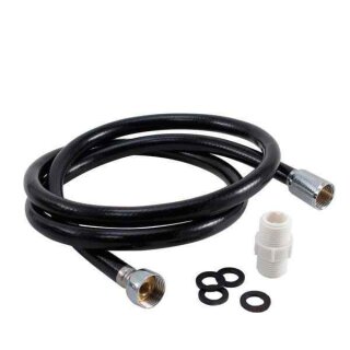 Black Showerhose 150 cm.