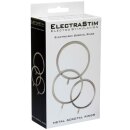 ElectraStim Solid Metal Scrotal Ring Set 3 Sizes