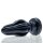 Oxballs Airhole Small Finned Buttplug - Black 4,55 cm