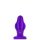 Oxballs Airhole Small Finned Buttplug - Eggplant 4,55 cm
