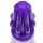 Oxballs - Airhole Large Finned Buttplug - Eggplant 6,88 cm