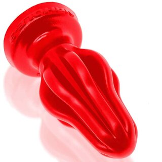 Oxballs - Airhole Small Finned Buttplug - Red 4,55 cm
