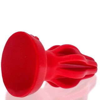 Oxballs Airhole Small Finned Buttplug - Red