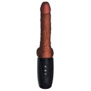 King Cock Plus 7,5" Thrusting with Balls Brown