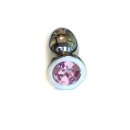 Jewel Buttplug Large Pink