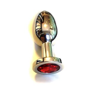 Kiotos - Jewel Buttplug Large Red 3,7 cm
