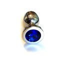 Jewel Buttplug Large Blue