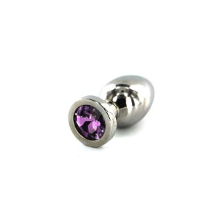 Jewel Buttplug Small Purple