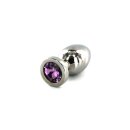 Kiotos - Jewel Buttplug Small Purple 2,5 cm