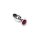 Kiotos - Jewel Buttplug Small Red 2,5 cm