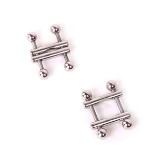 Nipple Clamps 2 End Ball (2x)