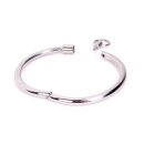 Cathedral Round Collar Keyless Gem M