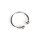 Horse Shoe Head Glansring 25 mm