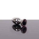 Kiotos - Jewel Buttplug Large Black 3,8 cm