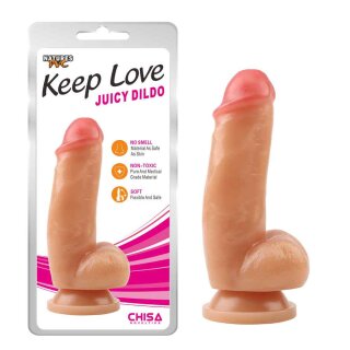 Suction Dildo Juicy 18,5 cm