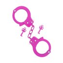 Metal Cuffs Pink