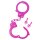 Metal Cuffs Pink