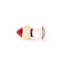Kiotos - Glass Dildo Color Butt Plug 4 cm