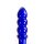 Glass Dildo Blue Curve