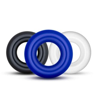 Power Plus Triple Donut Ring Set
