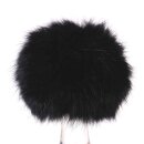 Glass Buttplug Black Tickler