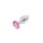 Buttplug Aluminium Pink Small