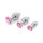 Buttplug Aluminium Pink Small