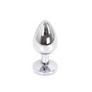 Buttplug Aluminium Purple Large 4 cm