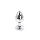 Buttplug Aluminium Red Medium 3,5 cm