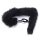 Kiotos - Fox Tail Plug Black Short 2,8 cm