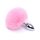Kiotos - Bunny Tail Pink 2,8 cm