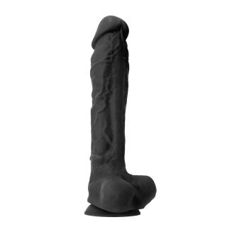 Colours Pleasures 25,4 cm Dildo Black