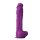 Colours Pleasures 10 Inch Dildo Purple