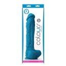 Colours Pleasures Dildo Blue 25,4 cm