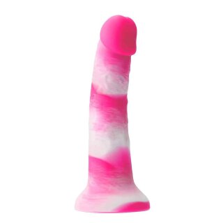 Colours Pleasures Yum 8" Dildo Pink