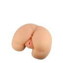 X5 Vibrating Realistic Ass Beige