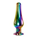 Evolves - Rainbow Metal Plug Medium 3,4 cm