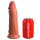 King Cock Elite Dual Density Silicone Cock Tan 20.5cm