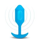 B-Vibe Vibrating Snug Plug 3 (L) Blue