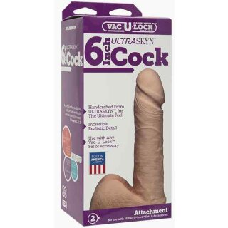 Vac-U-Lock Ultraskyn Cock 18,03 cm