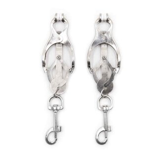 Clover Nipple Clamps with Snap Hook