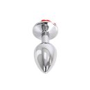 Kiotos - Aluminium Buttplug Red Rose 2,8 cm