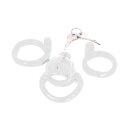 Plastic Chastity Cage Clear