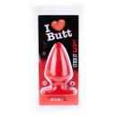 I Love Butt - Fat Plug L Red 9 cm