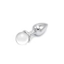 Anal Plug Ball Gem Clear