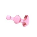 Kiotos - Glass Dildo Heart Love 3,4 cm