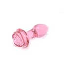 Kiotos - Glass Plug Rose Pink 3,8 cm