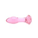 Kiotos - Glass Plug Rose Pink 3,8 cm